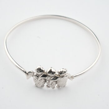 3 Baby turtles Bangle