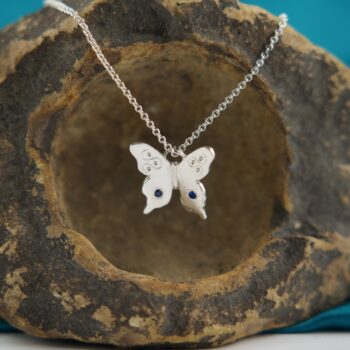 Butterfly Pendant Blue
