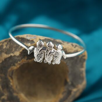 3 Baby turtles Bangle